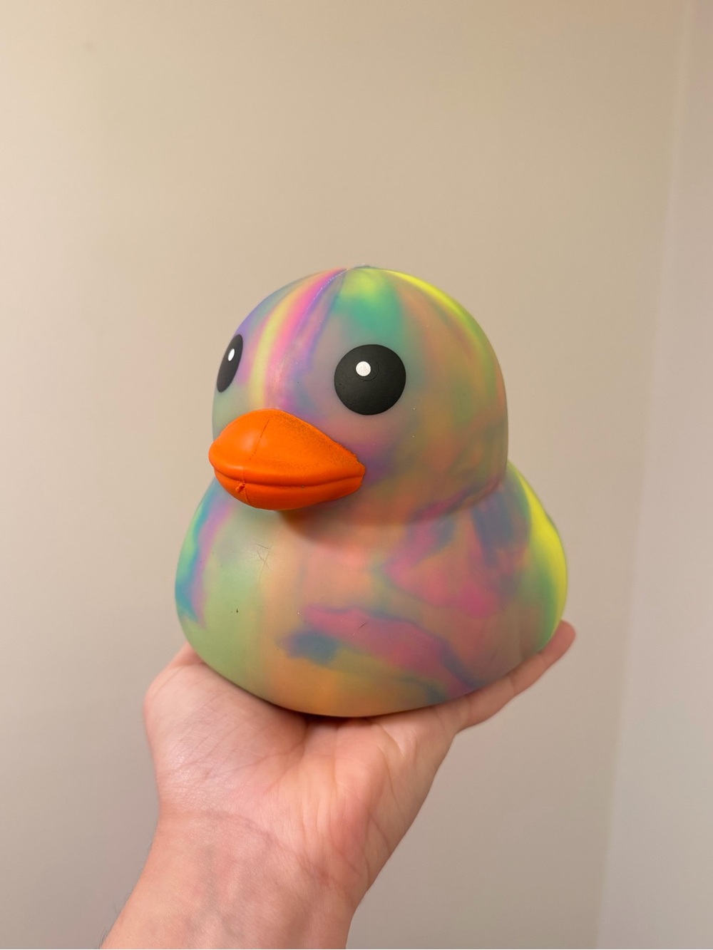 Sunny Days Jumbo Squeezy Duck – Tie Dye (1PC)